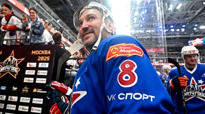 Российский хоккеист Александр Овечкин