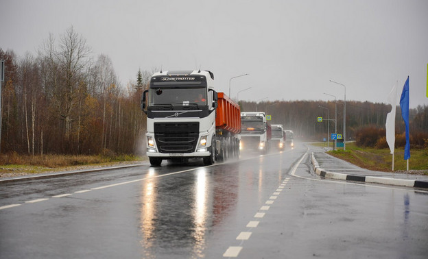 Дорога к Опарино стала асфальтированной