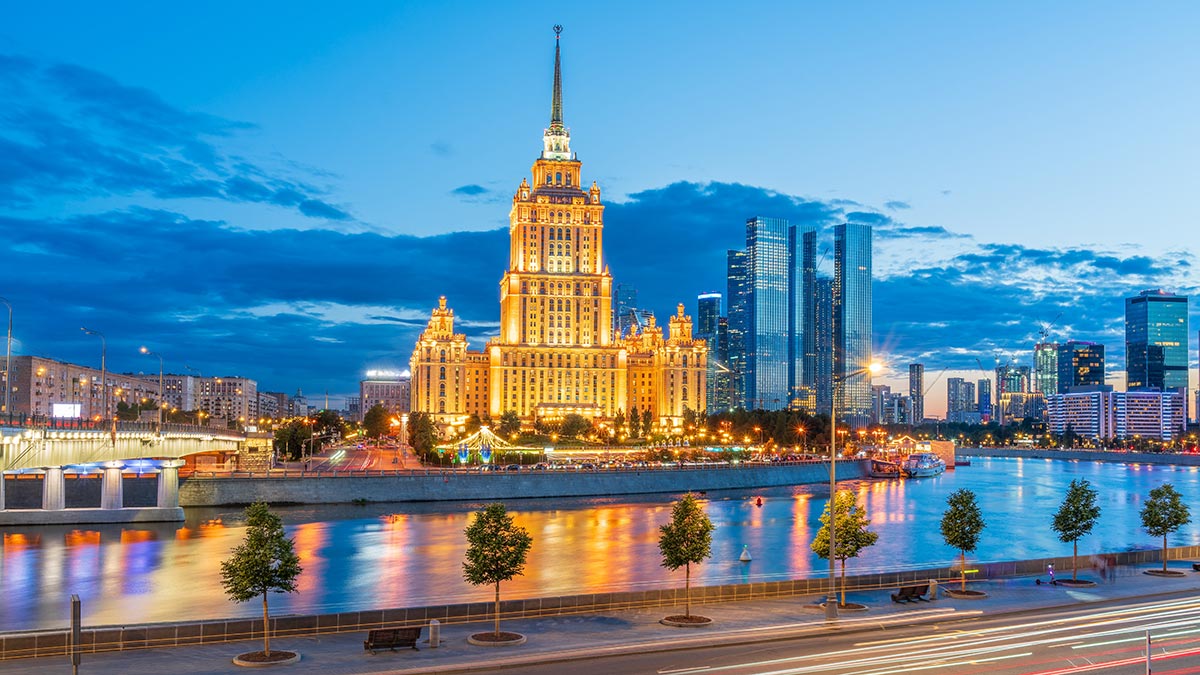 Москва-мегаполис с низким индексом загрязнения атмосферы