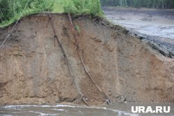 Дамба находится на территории Ильменского заповедника 