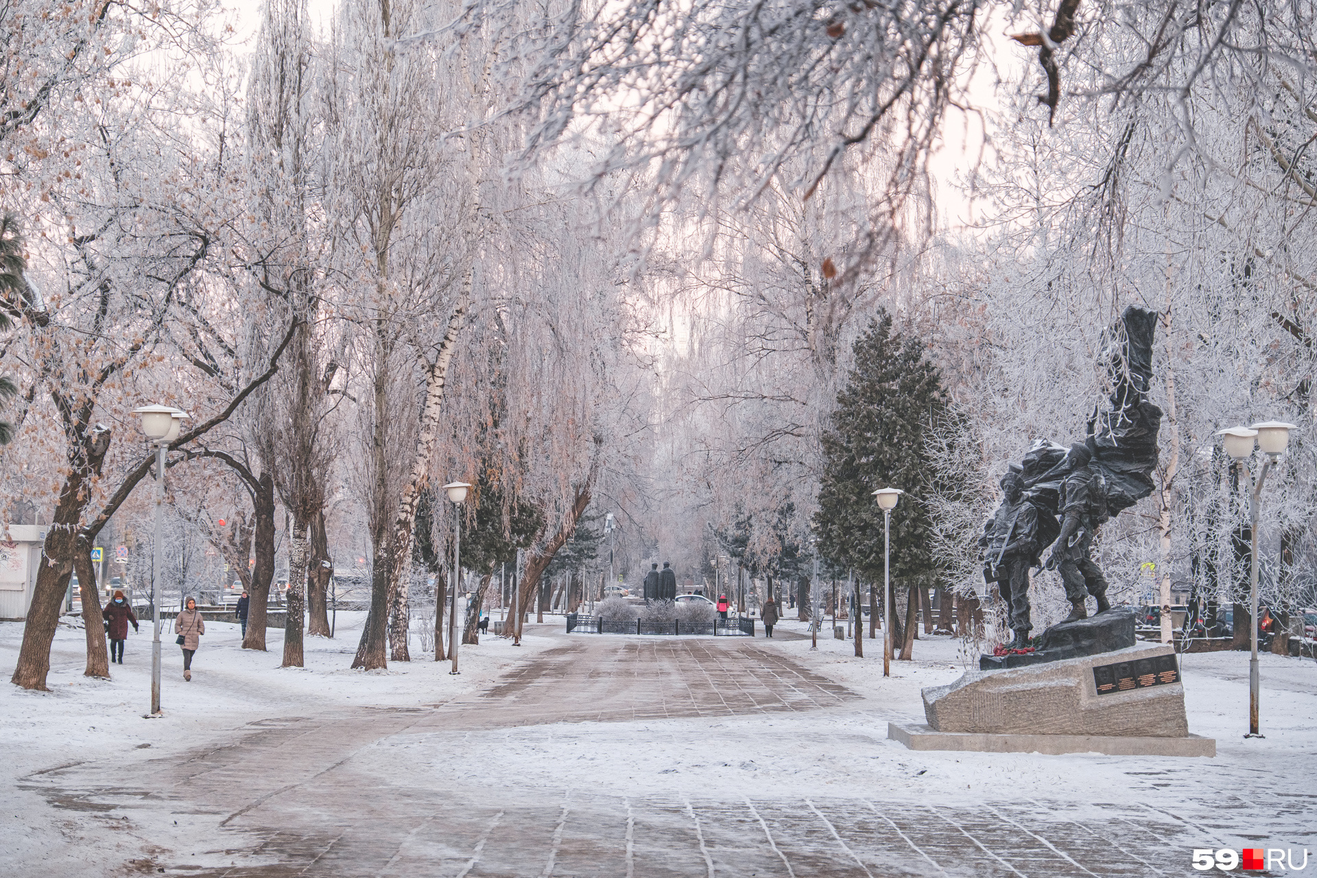 Пермь зимой