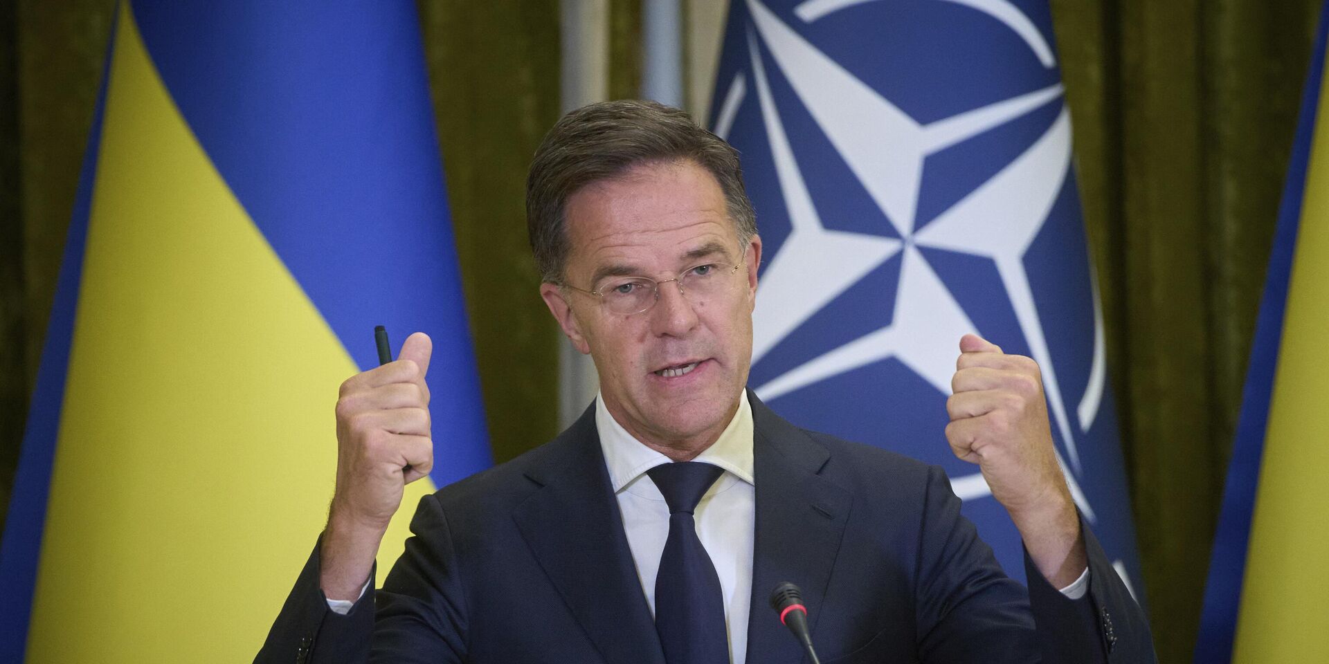 Генеральный секретарь НАТО Марк Рютте - ИноСМИ, 1920, 15.09.2025