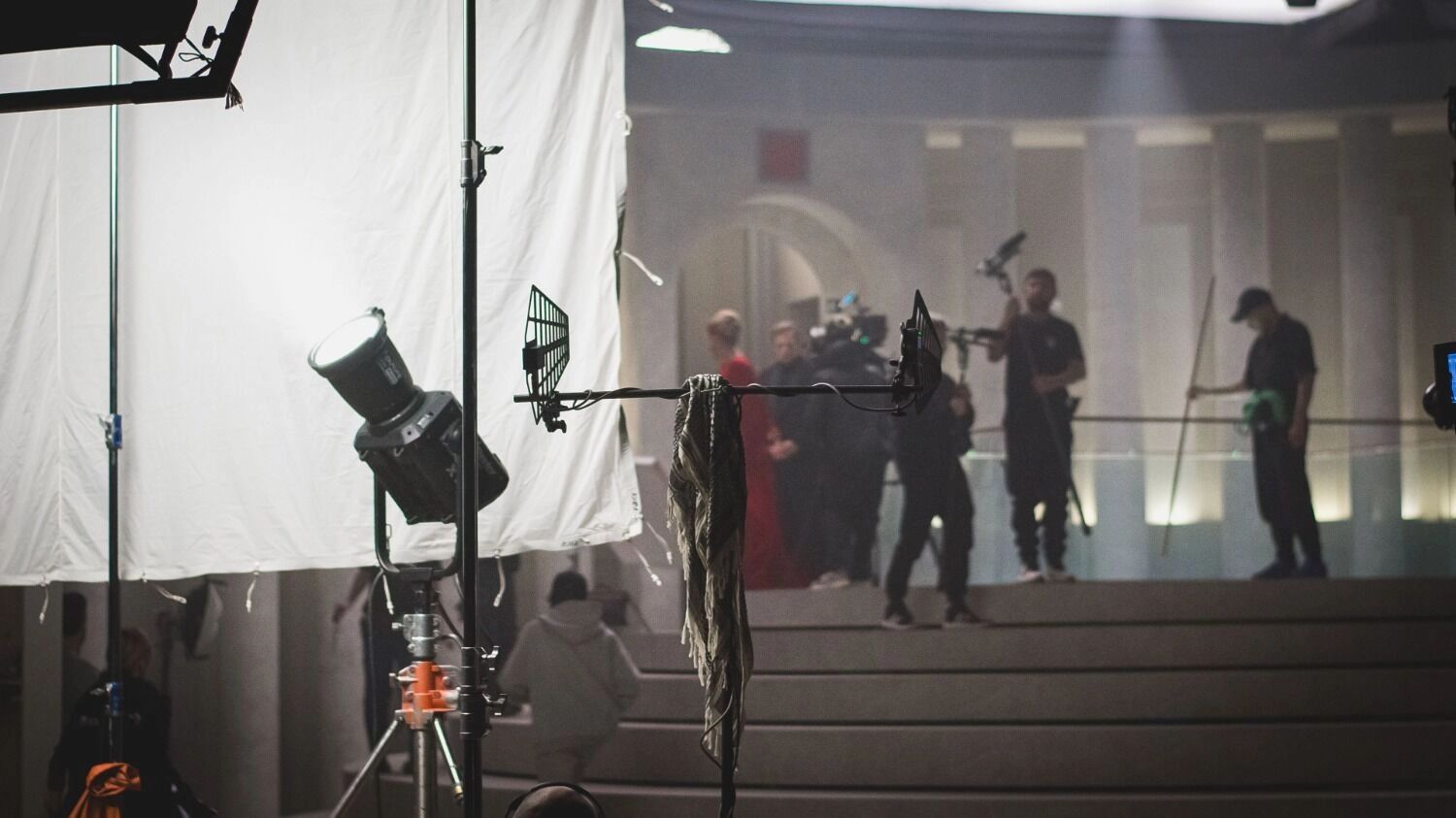 За кадром сериала Тайный город