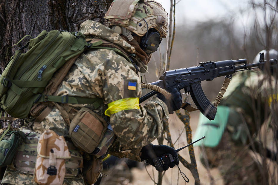 Военнослужащие ВСУ
