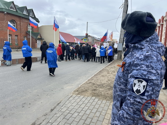 В Нарьян-Маре росгвардейцы и полиция обеспечили безопасность более 5000 участников празднования Дня Победы
