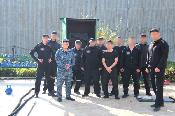 В ИК-1 ГУФСИН России по Челябинской области прошли соревнования по кроссфиту