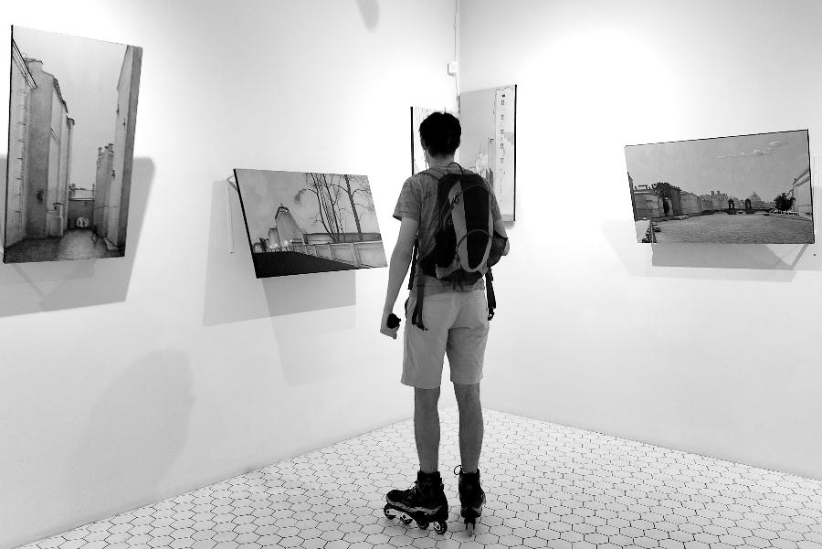 В галерее «Мойка, 104» работает выставка художника Рубена Монахова «Чтовижутопою» | ФОТО АВТОРА