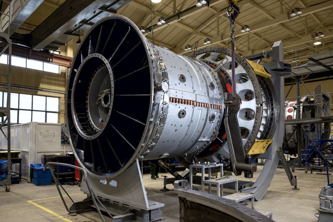 Ростех передал заказчику третью серийную турбину ГТД-110М для крупнейшей электростанции Юга России