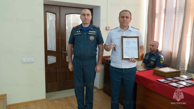 В Главном управлении отметили 98-ю годовщину Государственного пожарного надзора