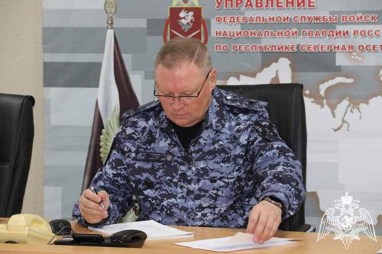НАЧАЛЬНИК УПРАВЛЕНИЯ РОСГВАРДИИ ПО РЕСПУБЛИКЕ СЕВЕРНАЯ ОСЕТИЯ-АЛАНИЯ ПРОВЕЛ ПРИЕМ ГРАЖДАН
