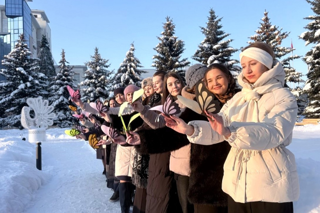 В международный день памяти жертв Холокоста, день полного освобождения Ленинграда от фашисткой блокады сотрудники Управления присоединились к всероссийским акциям «Мужество, сила, отвага – бесценен подвиг Ленинграда...» и «Бабочка памяти» (27.01.2026) Фото 1