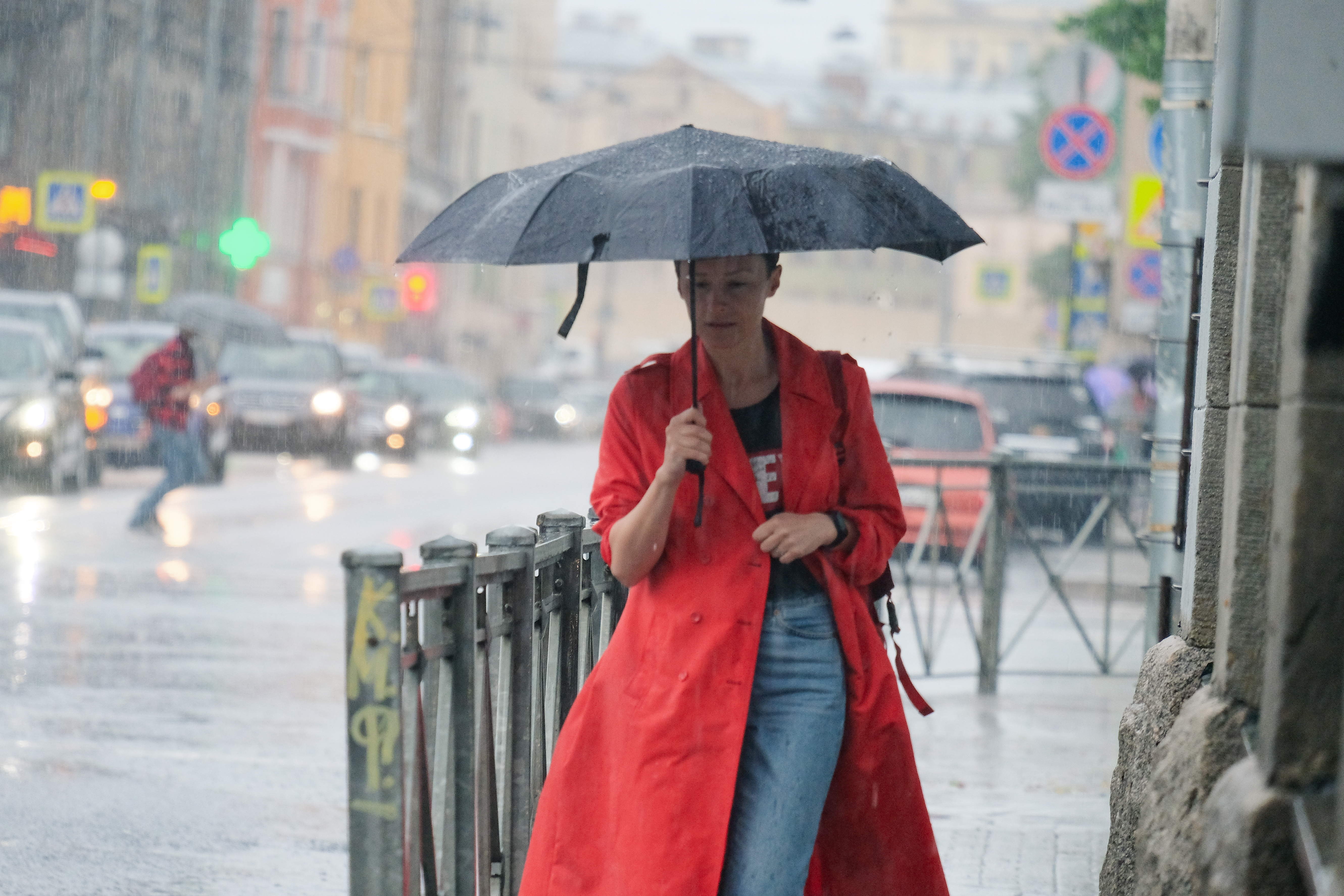 дождливый петербург фото