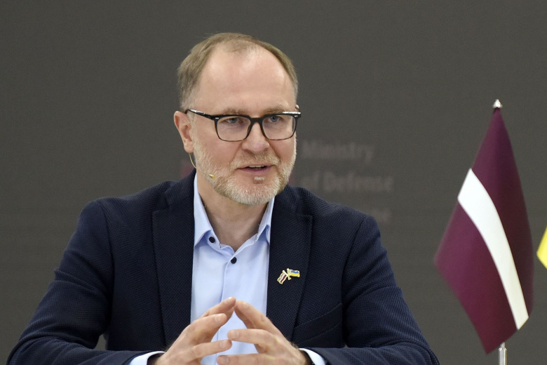 Глава Минобороны Латвии Андрис Спрудс
