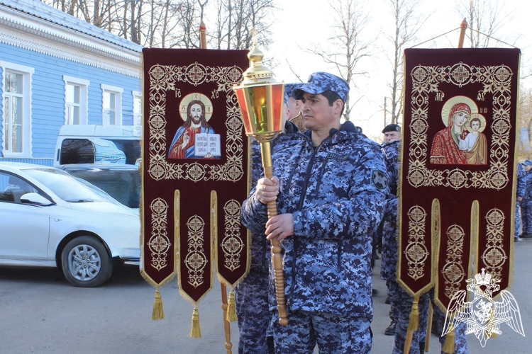 В Смоленской области прошли мероприятия Великопостного крестного хода Росгвардии