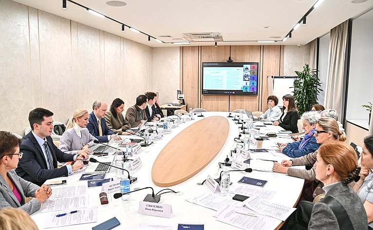 Заместитель Председателя Совета Федерации Инна Святенко провела заседание рабочей группы «Социальные проекты» Агентства стратегических инициатив