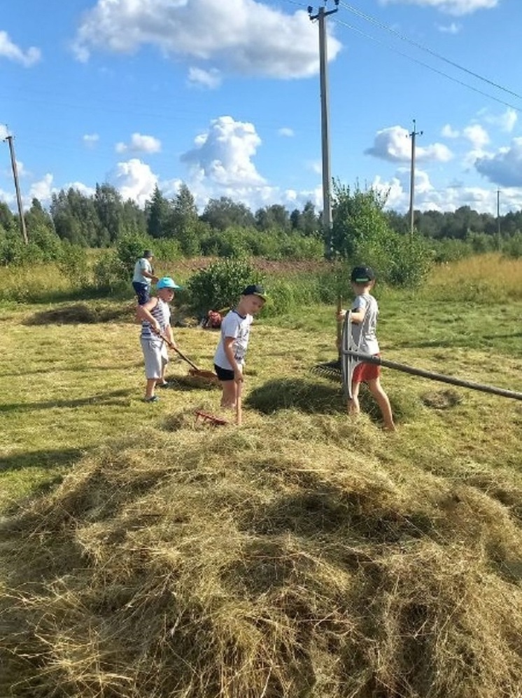 Субботник прошёл на берегу озера в Усвятском районе