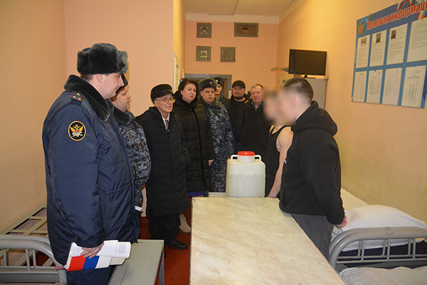  Уполномоченный по правам человека в Рязанской области и члены ОНК проверили условия содержания в СИЗО-1