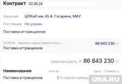 За аттракционы заплатили свыше 86 млн рублей