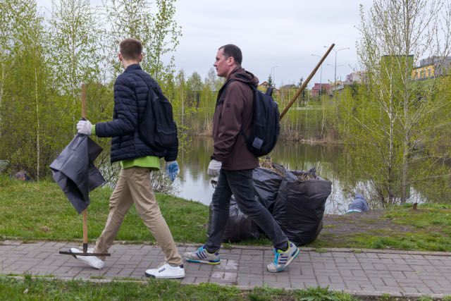 В Миассе из-за ливней перенесли «национальную уборку» 