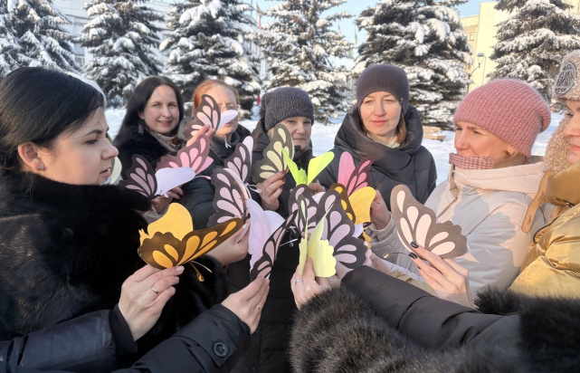 В международный день памяти жертв Холокоста, день полного освобождения Ленинграда от фашисткой блокады сотрудники Управления присоединились к всероссийским акциям «Мужество, сила, отвага – бесценен подвиг Ленинграда...» и «Бабочка памяти» (27.01.2026) Фото 2