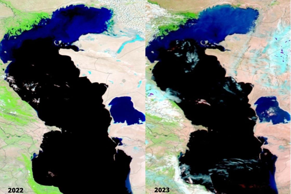 каспийское море раньше и сейчас