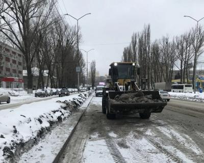 В Саратовской области за зиму израсходовали 195 000 тонн песко-соляной смеси
