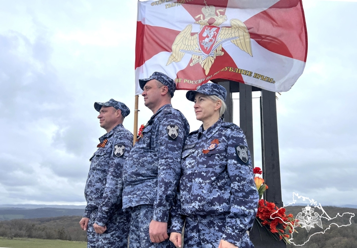 Росгвардейцы почтили память партизан Великой Отечественной войны в Крыму