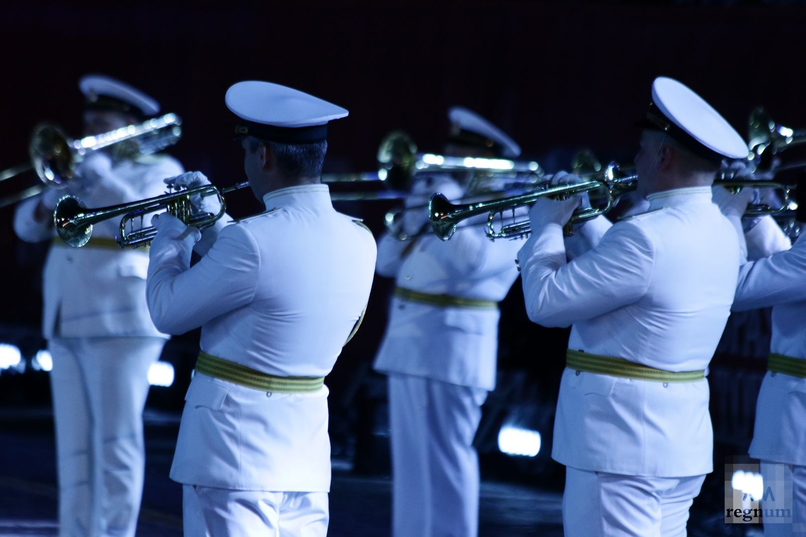 Выступление центрального оркестра ВМФ России