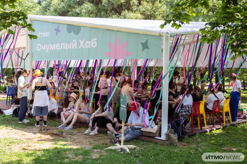 Очумелый хаб на ITMO Family Day. Фото: Дмитрий Григорьев / ITMO NEWS 