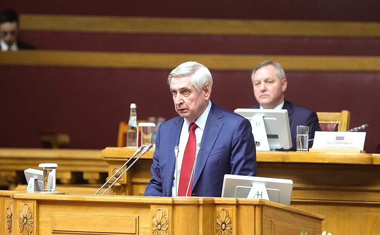 Торжественное заседание Межпарламентской Ассамблеи государств-участников СНГ, посвящённое 80-летию Победы в Великой Отечественной войне