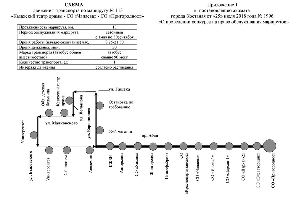 Карта 120 автобус