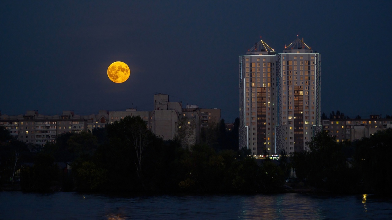 Супер луние Санкт Петербург