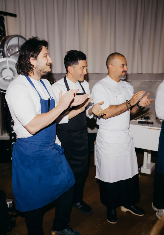 Георгий Троян, Хезрет-Арслан Бердиев и Владимир Мухин 