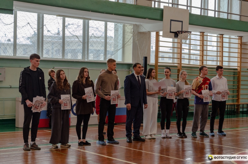 Победители соревнований по ГТО на кубок ректоора СГУПСа