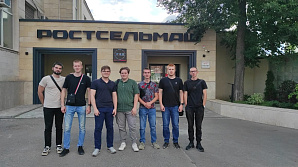 Студенты ВолгГТУ проходят практику на Ростсельмаше