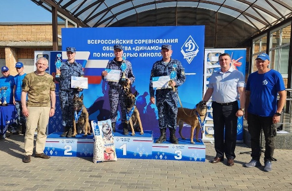 Кинолог УФСИН России по Курганской области победила на всероссийских соревнованиях 