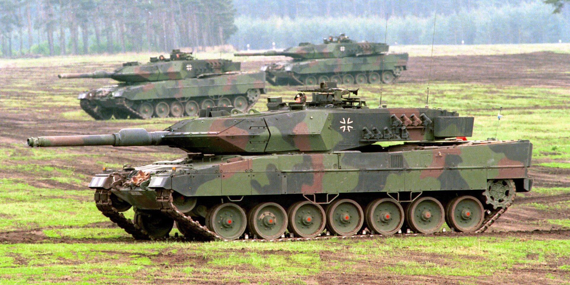 Боевой танк Leopard 2A5 - ИноСМИ, 1920, 09.07.2025