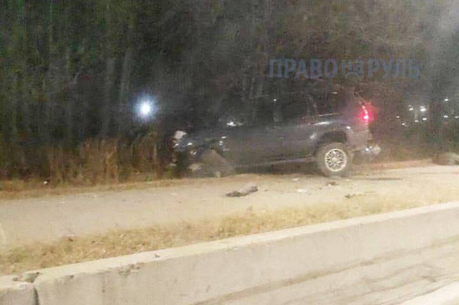 Внедорожник врезался в крест у въезда в Петропавловск-Камчатский. видео и фото: 