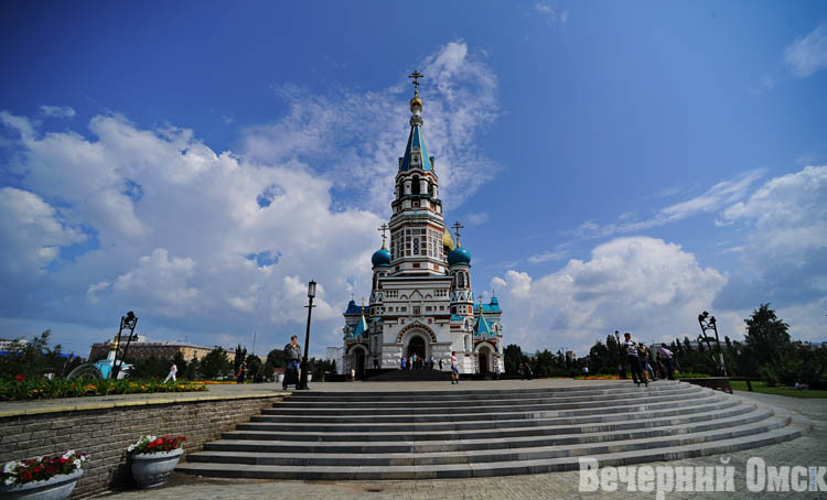 Вечерний собор Омск