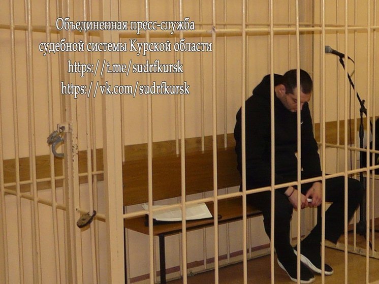 В Курской области мужчину приговорили к 8 годам колонии за убийство знакомого