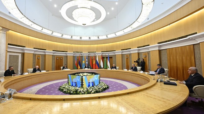 Заседание Совета глав правительств государств – участников СНГ в узком составе