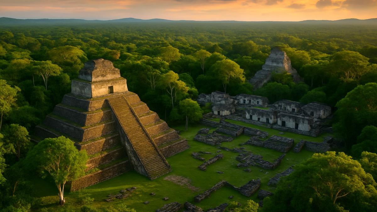 Затерянный мегаполис майя