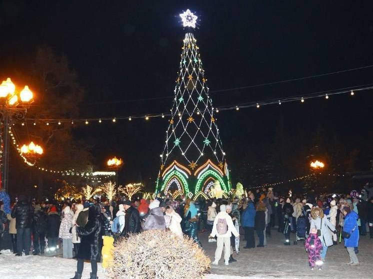 В Иркутске открылась главная городская ёлка