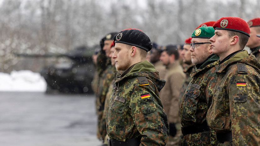 В Германии признали нежелание молодёжи участвовать в войне с Россией