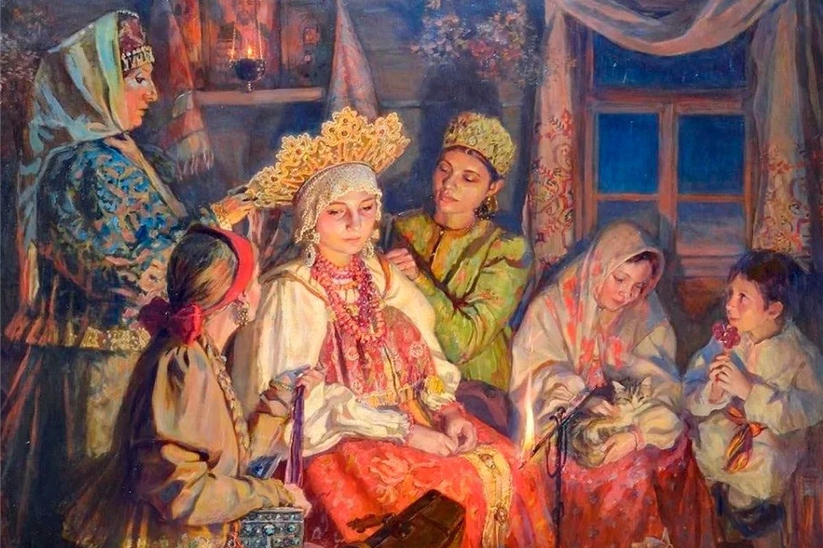 Раньше свадебный наряд был совсем иным, чем сегодня.