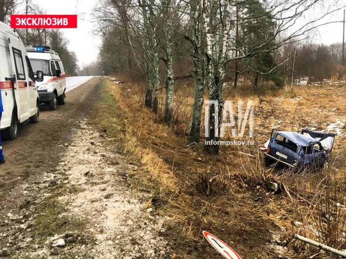 Один человек пострадал в результате опрокидывания автомобиля в кювет (ФОТО)