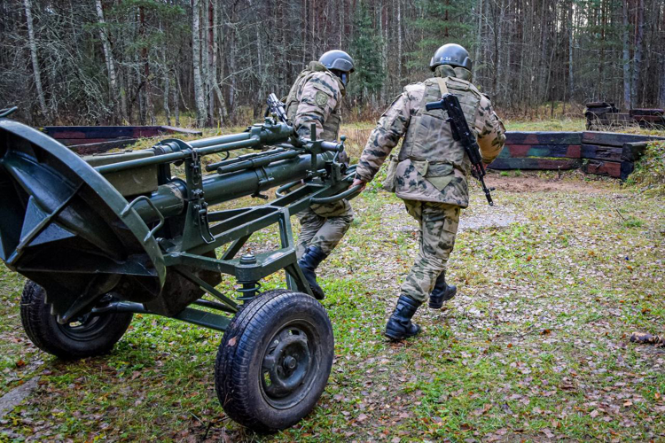  Артиллеристы Росгвардии отмечают профессиональный праздник