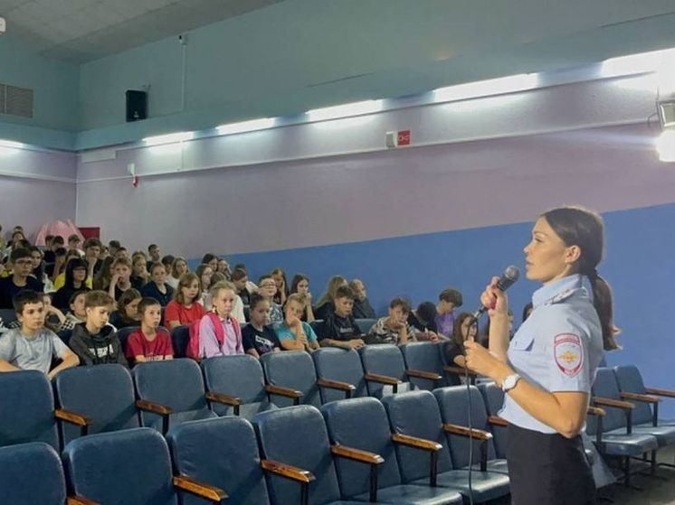 Полиция Ангарска проводит мероприятия в детских лагерях