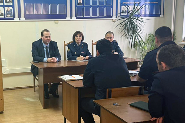 В ФКУ УИИ УФСИН России по Республике Дагестан обсудили поддержку участников СВО и их семей в рамках соглашения с фондом «Защитники Отечества»