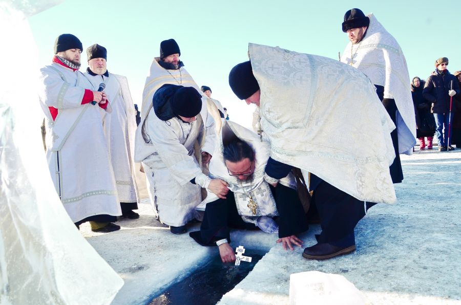 Крестный ход 2024 год. Крещение. 